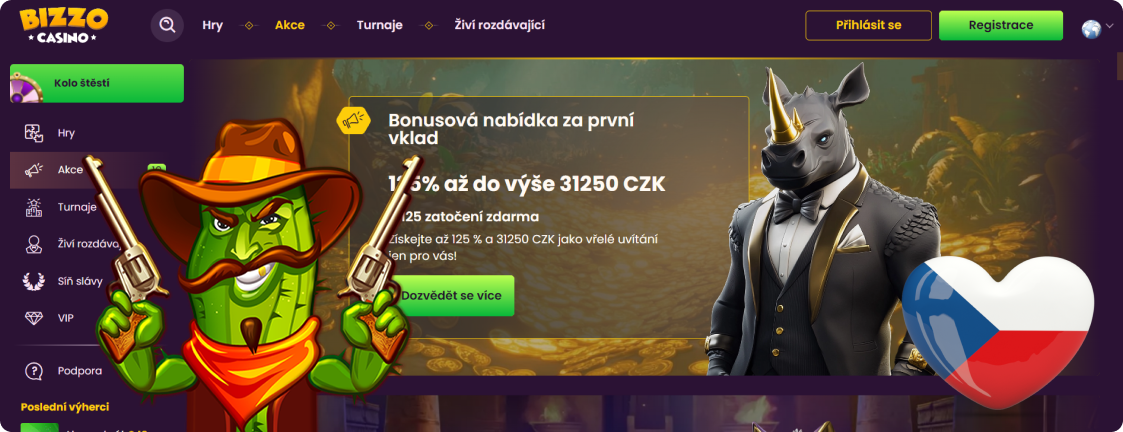 Bizzo Casino Česká republika